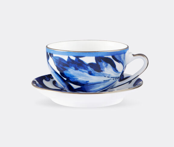 Dolce&Gabbana Casa 'Blu Mediterraneo' teacup and saucer undefined ${masterID}