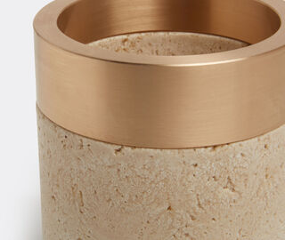Michael Verheyden 'Coppa' container, small, beige BRONZE MIVE22COP090BEI