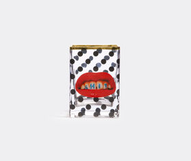 Seletti &#39;Shit Pois&#39; vase, small TRANSPARENT SELE22GLA206MUL