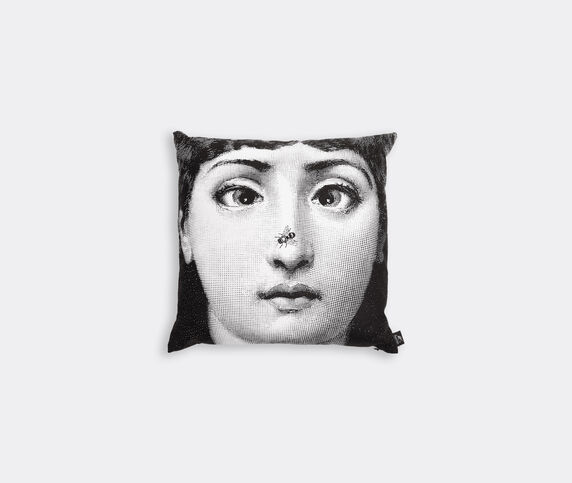 Fornasetti 'Ape' cushion black and white FORN23CUS204MUL
