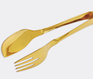 Sambonet 'Living' serving tongs GOLD SAMB22LIV073GOL