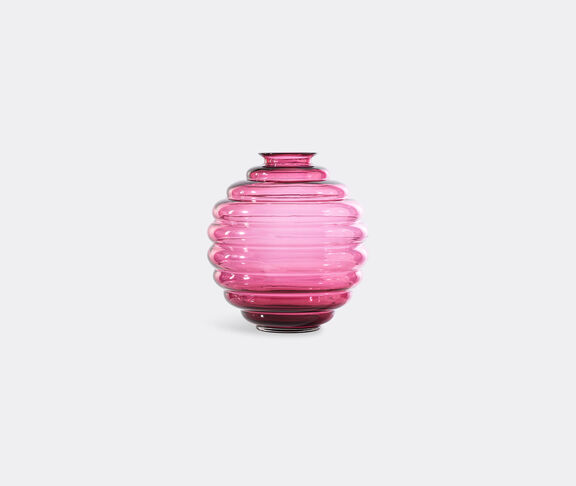 Venini 'Deco' vase transparent, M, magenta undefined ${masterID}