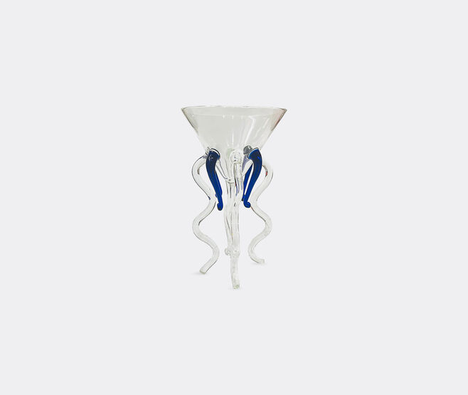 Les-Ottomans 'Medusa' glass, blue MULTICOLOUR OTTO23MED704MUL