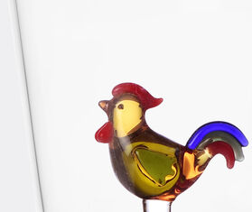 Ichendorf Milano &#39;Animal Farm&#39; tumbler, set of four, multicolor MULTICOLOUR ICMI25ANI177MUL