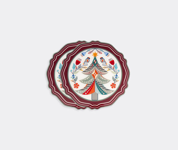 VESTA Set Of 2 Charger Plates Christmas Tree undefined ${masterID} 2