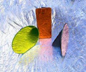 Pulpo 'Olivia' table mirror, spicy red RED PULP20OLI735RED