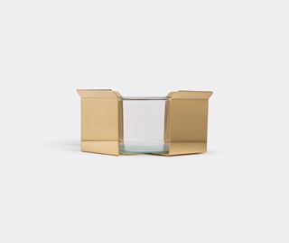 Marta Sala &Eacute;ditions 'OB2 Tizio' vase, matte brass BRASS MSED18TIZ831BRA