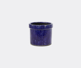 Serax 'Border' pot, klein blue BLUE SERA20POT155BLU