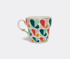 La DoubleJ 'Farfalle Ring Big Mama' cup and saucer MULTICOLOUR LADJ22BIG153MUL