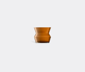 LSA International &#39;Sculpt&#39; vase, medium, cognac BROWN LSAI23SCU297BRW