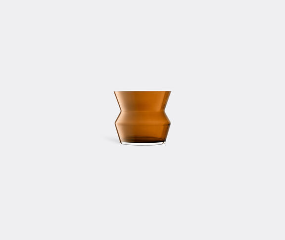 LSA International 'Sculpt' vase, medium, cognac undefined ${masterID}