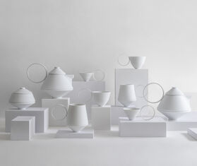 Editions Milano &#39;Circle&#39; sugar bowl WHITE EDIT22CIR961WHI