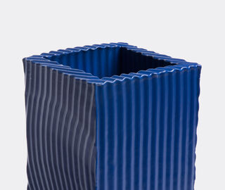 Bitossi Ceramiche 'Wiggle' vase, large BLUE BICE17WIG048BLU