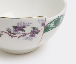 Seletti 'Hybrid Isidora' teacup with saucer MULTICOLOUR SELE22HYB459MUL