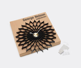 Vitra 'Sunflower' clock BLACK VITR21SUN862BLK