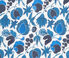 La DoubleJ 'Wildbird' tablecloth, large, blue blue LADJ23LAR966BLU