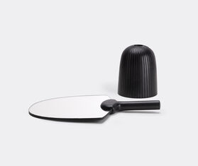 Zanat 'Nur' mirror, lines BLACK ZANA20NUR848BLK