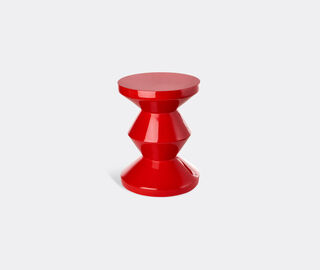 POLSPOTTEN 'Zig Zag' stool, red RED POLS22ZIG283RED