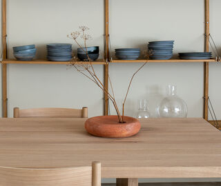Origin Made 'Salt Vase', large, orange ORANGE ORMA22SAL082ORA