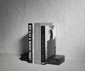 Salvatori 'Pietra L 08' bookends, set of two BLACK SALV21HPI196BLK