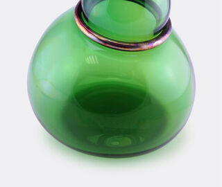 Vanessa Mitrani 'Double Ring' vase, green GREEN VAMI22DOU368GRN
