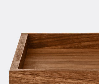 AYTM 'Unity' wooden tray, walnut BROWN AYTM26UNI623BRW