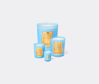 Trudon 'Versailles' candle, mini LIGHT BLUE CITR24VER808LBL