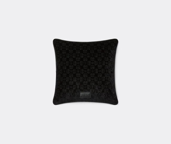 Gucci 'Horsebit' jacquard cushion, black black GUCC23CUS579BLK