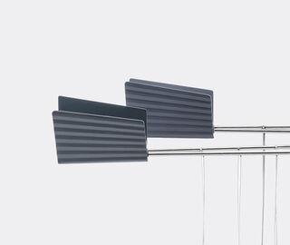 Alessi 'Pliss&eacute;' toaster racks, grey GREY ALES21PLI728GRY