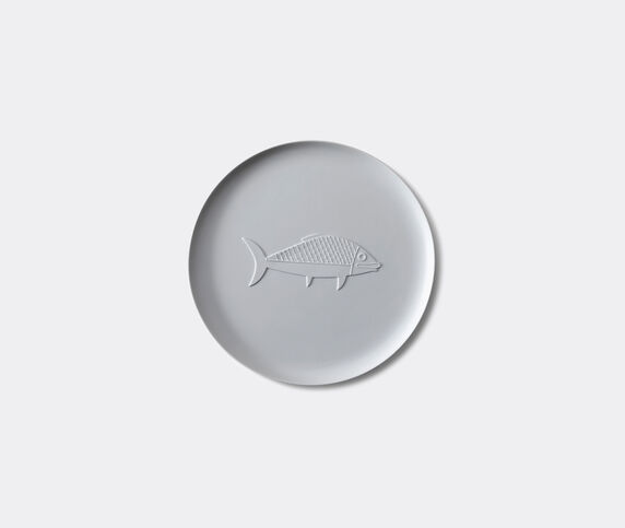 Cassina 'Collection Chandigarh, Poisson', round porcelain tray White CASS21ROU343WHI