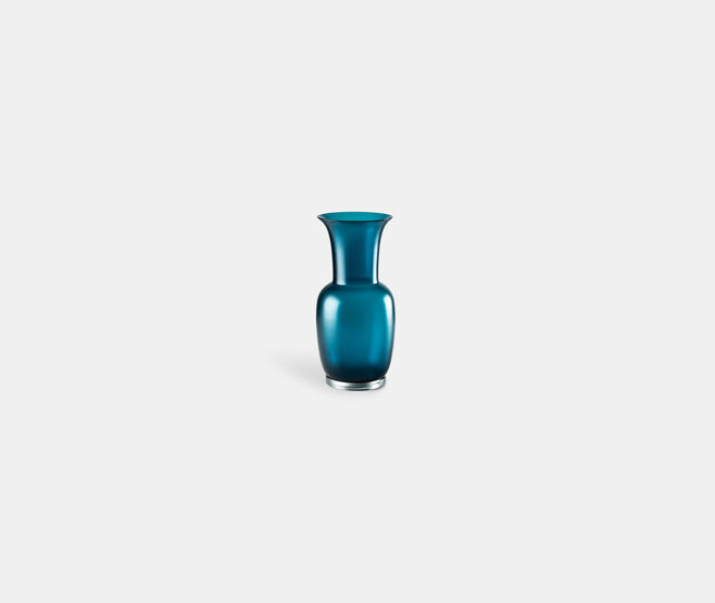 Venini 'Opalino Satin' vase, S, horizon BLUE VENI20SAT096BLU