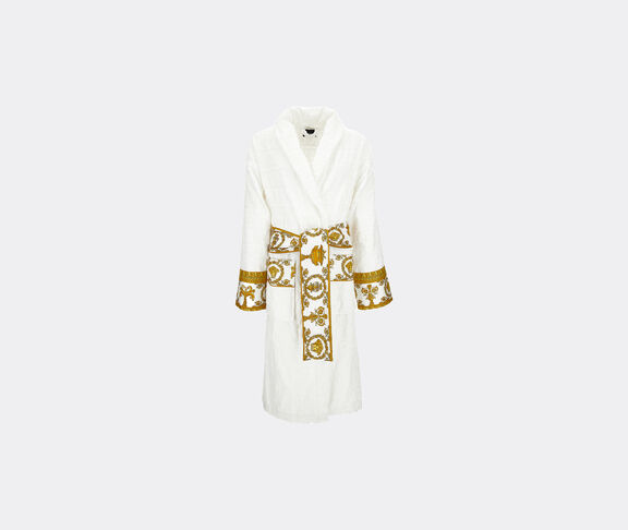 Versace 'I Love Baroque' bathrobe, white undefined ${masterID}