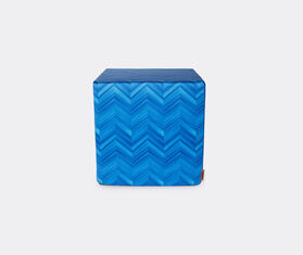 Missoni &#39;Layers Inlay&#39; pouf cube, blue BLUE MIHO23LAY990BLU