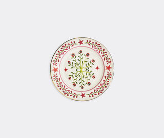 La DoubleJ 'Eye Vines' dessert plate, set of two MULTICOLOUR LADJ22DES960MUL
