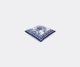 Dolce&amp;Gabbana Casa 'Blu Mediterraneo' silk twill cushion, small BLUE DGCA22SIL094MUL