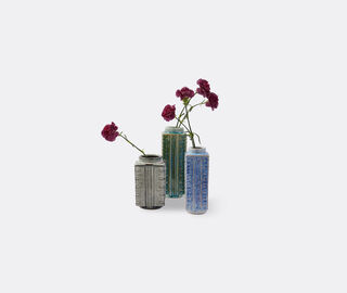 POLSPOTTEN 'Small City' vase, set of three, multicolor MULTICOLOUR POLS25VAS693MUL