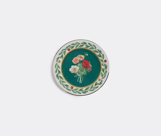 La DoubleJ 'Posie' dessert plates, set of two GREEN LADJ19POS831GRN