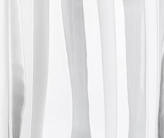 NasonMoretti 'Cyrcus' bottle, white stripe WHITE NAMO25CYR057WHI