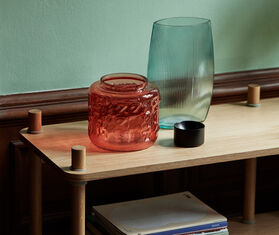 Normann Copenhagen 'Tide' vase, blue, extra large BLUE NOCO19TID753BLU