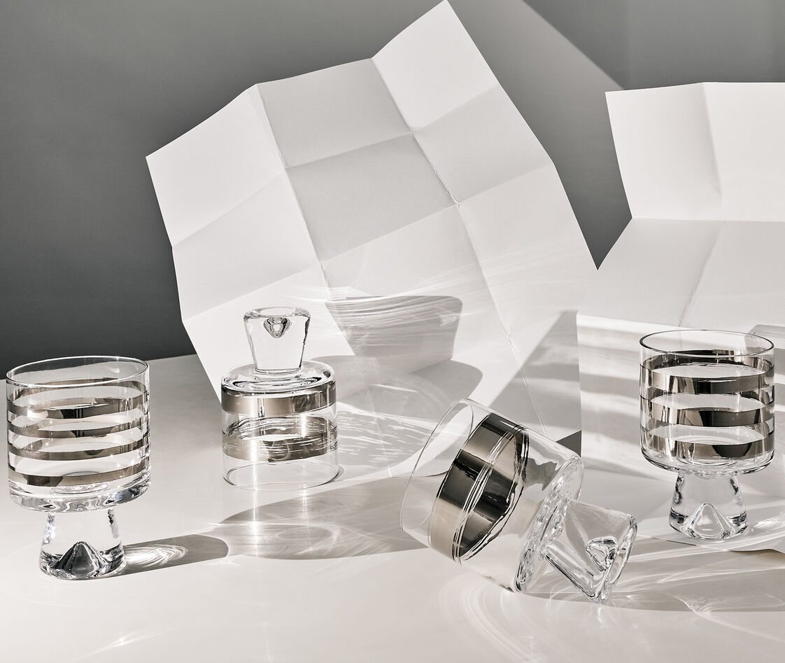 Tom Dixon Glassware Clear Uni In Clear