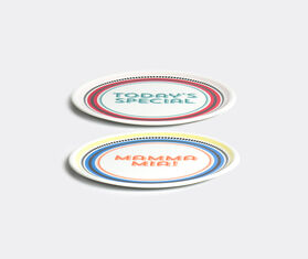 Bitossi Home Assorted pizza plates, set of six MULTICOLOUR BIHO22SET950MUL