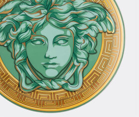 Rosenthal &#39;Medusa Amplified&#39; small plate, green coin MULTICOLOUR ROSE22MED694GRN