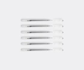 Nomess 'Gelpen', set of six BLACK NOME17GEL152BLK