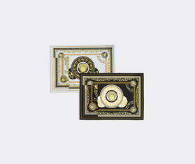 Versace 'Medusa Amplified' napkin and placemat, set of two, multicolor MULTICOLOUR VERS22SET094MUL