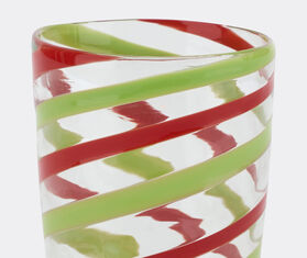 Lisa Corti 'Pervinch' glass, red and green MULTICOLOUR LICO26GLA582GRN