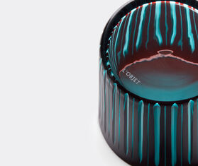 L&#39;Objet &#39;Prism&#39; cocktail glass, set of four, bordeaux BURGUNDY LOBJ24PRI167RED