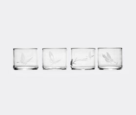 Serax &#39;Unity&#39; shotglass, set of four, clear WHITE SERA25SHO647WHI