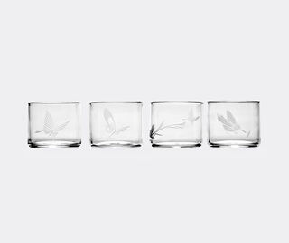 Serax 'Unity' shotglass, set of four, clear WHITE SERA25SHO647WHI