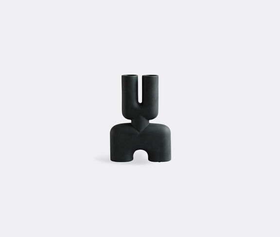 101 Copenhagen 'Cobra Double' medium  vase, black undefined ${masterID}