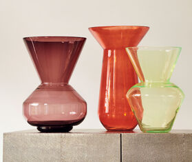 POLSPOTTEN 'Thick Neck' vase, purple PURPLE POLS22VAS515PUR